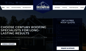Centuryroofingspecialists.com thumbnail