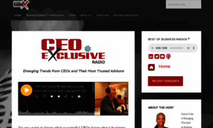 Ceoexclusive.businessradiox.com thumbnail