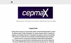 Cepmaxmobil.online thumbnail