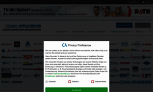 Ceramic-applications.com thumbnail