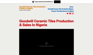 Ceramictilesproductioninnigeriaonline.wordpress.com thumbnail