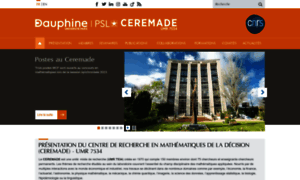Ceremade.dauphine.fr thumbnail