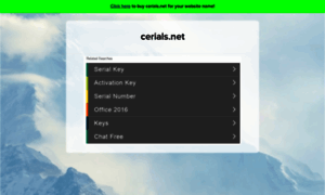 Cerials.net thumbnail