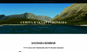Ceritarakyatindonesia.wordpress.com thumbnail