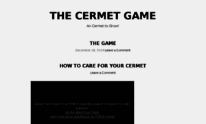 Cermetgame.com thumbnail