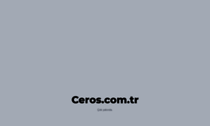 Ceros.com.tr thumbnail