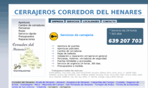 Cerrajeros-corredor-henares.es thumbnail