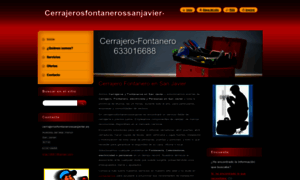 Cerrajerosfontanerossanjavier-es.webnode.es thumbnail