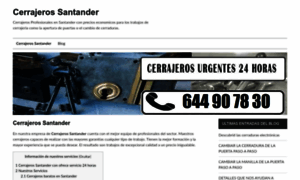 Cerrajerossantander.es thumbnail