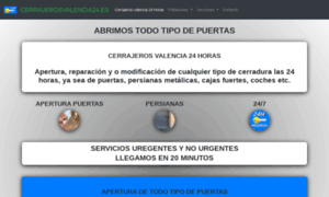 Cerrajerosvalencia24.es thumbnail