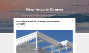 Cerramientoszaragoza.org thumbnail