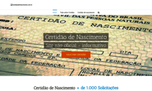 Certidaodenascimento.com.br thumbnail