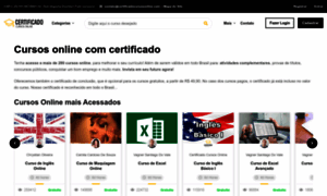 Certificadocursosonline.com thumbnail