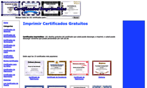 Certificadosimprimibles.com thumbnail