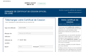 Certificat-cession.aide-admin.com thumbnail