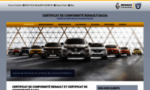 Certificatdeconformite-renault.com thumbnail