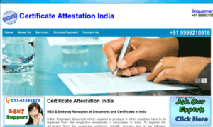 Certificate-attestation.info thumbnail