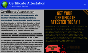 Certificateattestation.in thumbnail