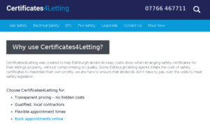 Certificates4letting.co.uk thumbnail
