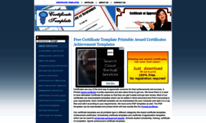Certificatetemplate.net thumbnail