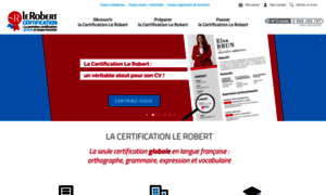 Certification-le-robert.com thumbnail