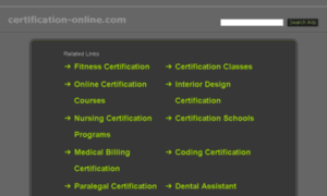 Certification-online.com thumbnail