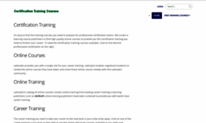 Certification-training-courses.com thumbnail