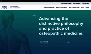 Certification.osteopathic.org thumbnail
