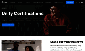 Certification.unity.com thumbnail