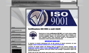 Certificazioneiso-online.it thumbnail