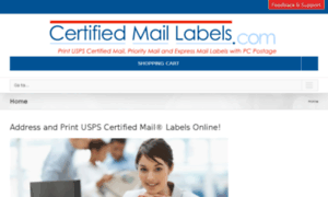 Certified-mail-labels.com thumbnail