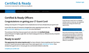 Certified.ctguardcards.com thumbnail