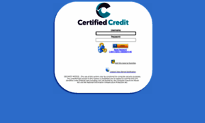 Certifiedcredit.meridianlink.com thumbnail