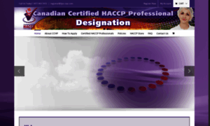 Certifiedhaccpprofessional.com thumbnail