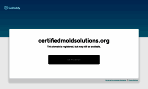 Certifiedmoldsolutions.org thumbnail