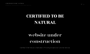 Certifiedtobenatural.com thumbnail