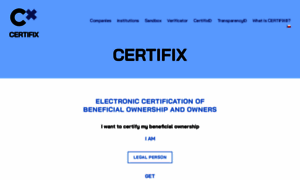 Certifix.eu thumbnail