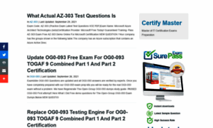 Certifymaster.com thumbnail