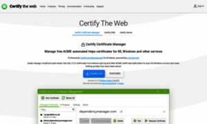 Certifytheweb.com thumbnail