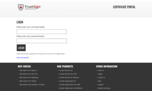 Certportal.trustsign.co.uk thumbnail