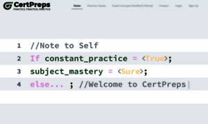 Certpreps.com thumbnail