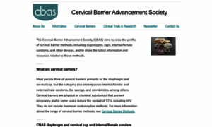 Cervicalbarriers.org thumbnail