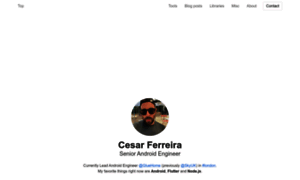 Cesarferreira.com thumbnail