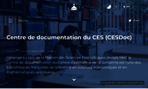 Cesdoc.univ-paris1.fr thumbnail
