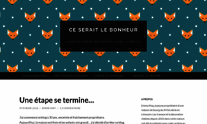 Ceseraitlebonheur.wordpress.com thumbnail