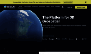 Cesiumjs.org thumbnail