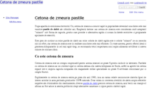 Cetonadezmeurapastile.wikidot.com thumbnail