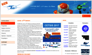Cetsis2017.sciencesconf.org thumbnail