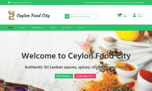 Ceylonfoodcity.co.nz thumbnail