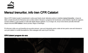 Cfr-calatori.net thumbnail